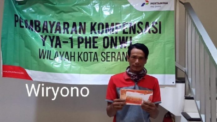 Ratusan Warga Serang Terima Kompensasi Tumpahan Minyak Sumur YYA-1 dari PHE ONWJ